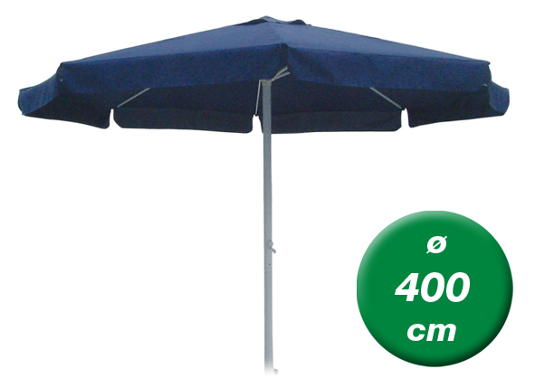 Landhausschirm, blau 4m