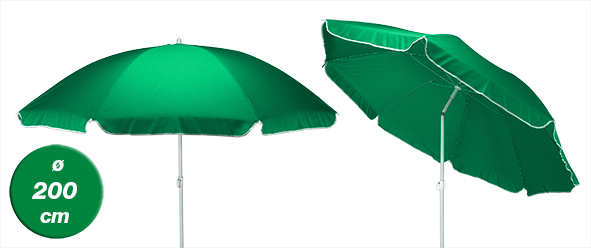 Sonnenschirm 200cm aus Polyester