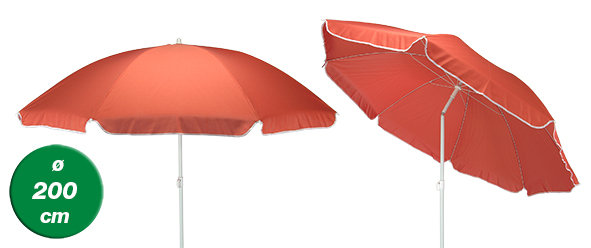 Sonnenschirm 200cm aus Polyester