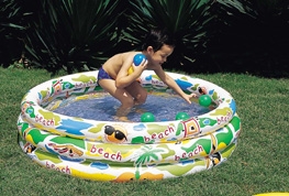 Planschbecken mit 3 Ringen