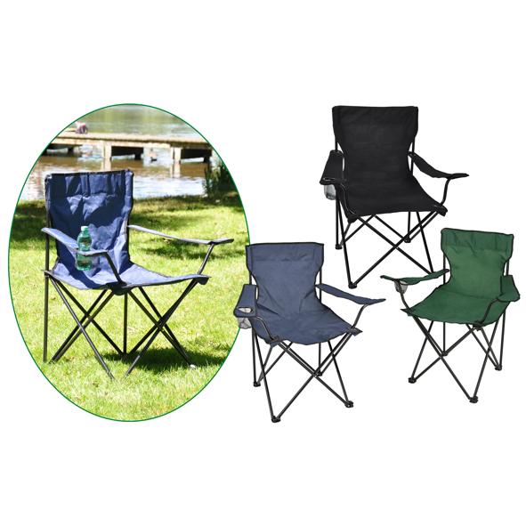 Regiestuhl aus Stahl, 3 Farben