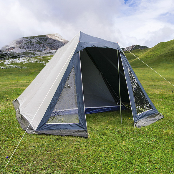 Zelt mit 2 Fenster und Vorzelt, 1000m Wassersäule