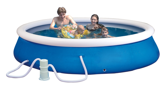 Planschbecken-Set (Quick-up-Pool)