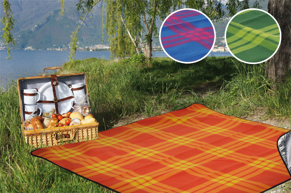Picknick- / Reisedecke 135 x 175cm