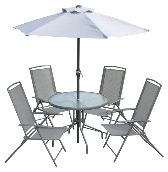 Gartenmöbel-Set 6 teilig bestehend aus