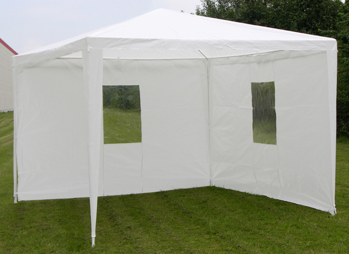 Pavillon 3x3m, inkl. 2 Seitenwänden