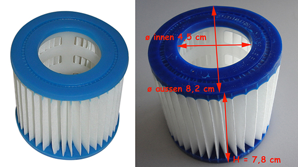 Ersatzfilter Quick-Up-Pool