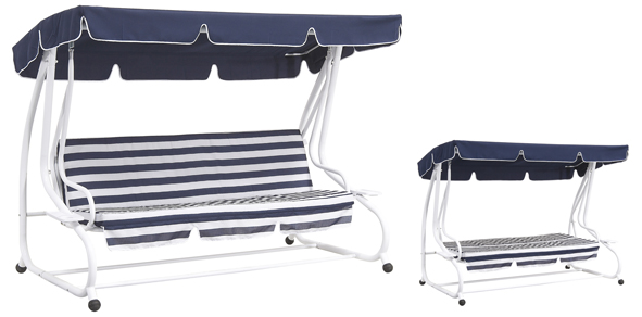 Hollywood-Schaukel und Liege zugleich