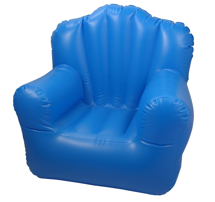 Sessel aufblasbar, blau