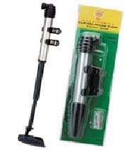 Teleskop - Minipumpe aus ABS mit