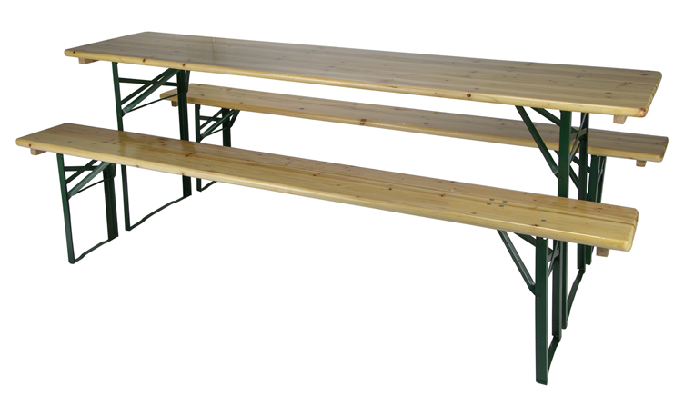 Bierzeltgarnitur, 50er