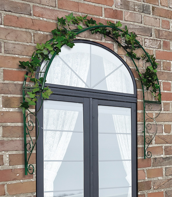 Rosenbogen für die Tür