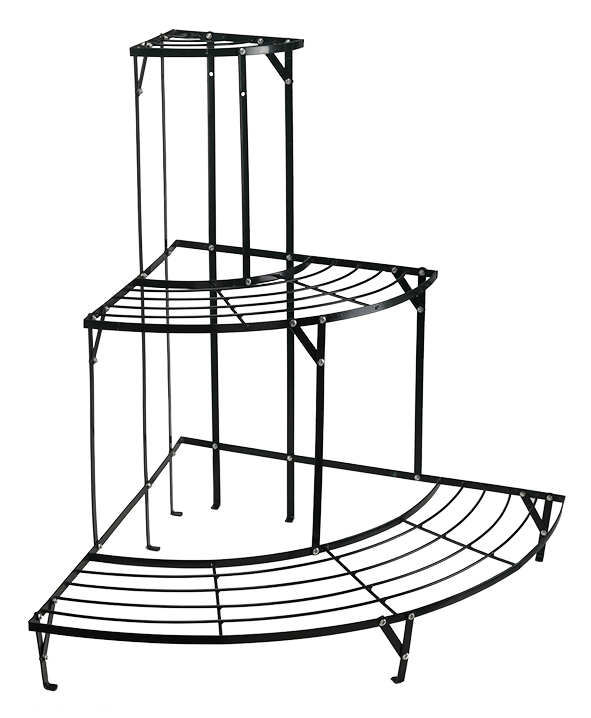 Pflanzentreppe 3-stufig aus Metall