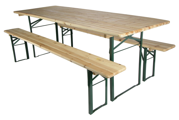 Bierzeltgarnitur 70er