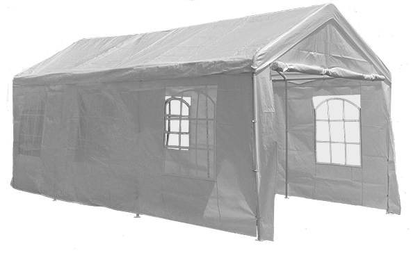 Profi-Festzelt - weiß