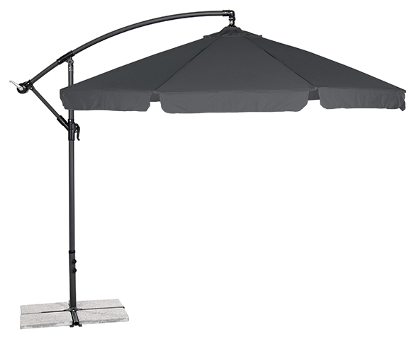 Alu-Ampelschirm - anthrazit