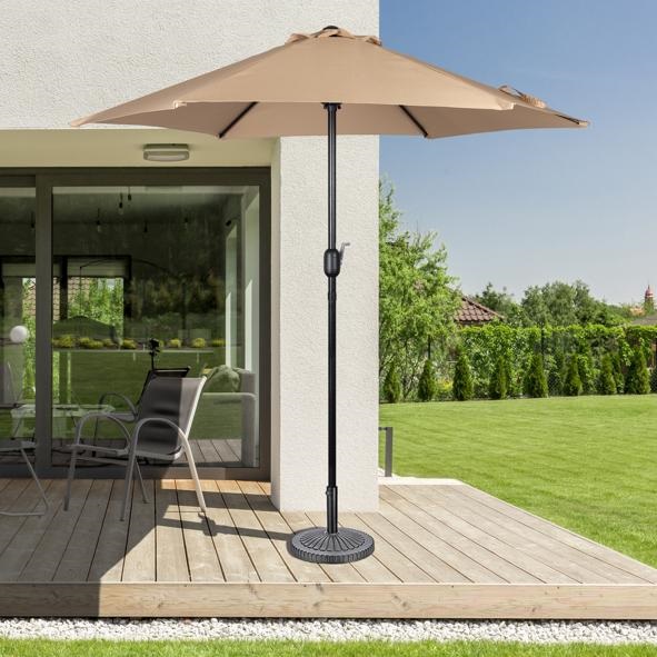 Sonnenschirm 250cm, farblich sortiert