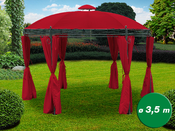 Pavillon rund, Durchm. 3,50 m