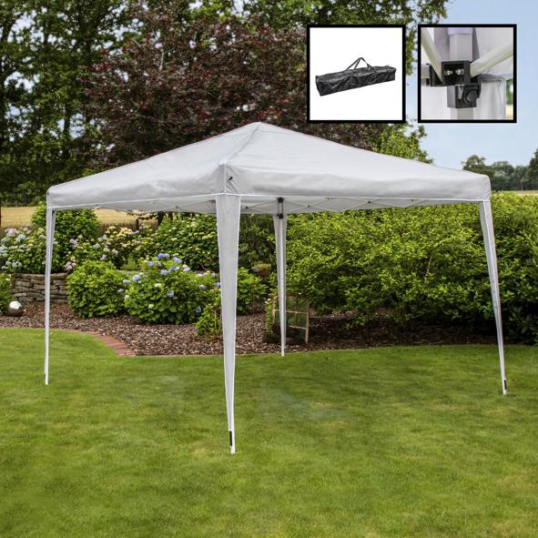 Faltpavillon, 3x3m, grau