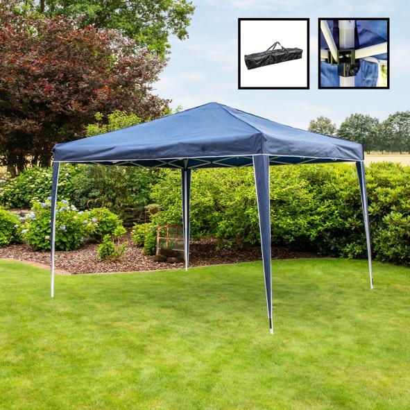 Faltpavillon, 3x3m, blau