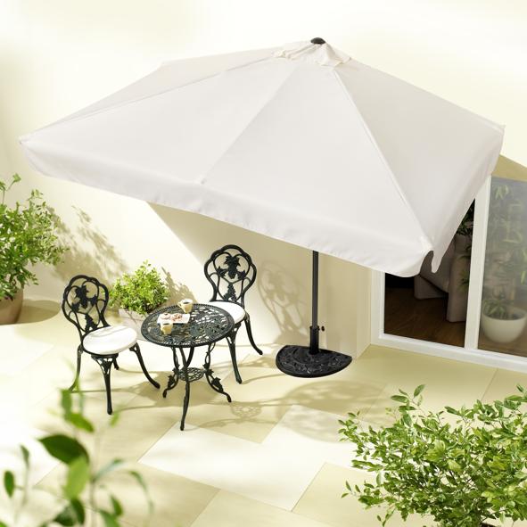 Sonnenschirm für die Wand, rechteckig