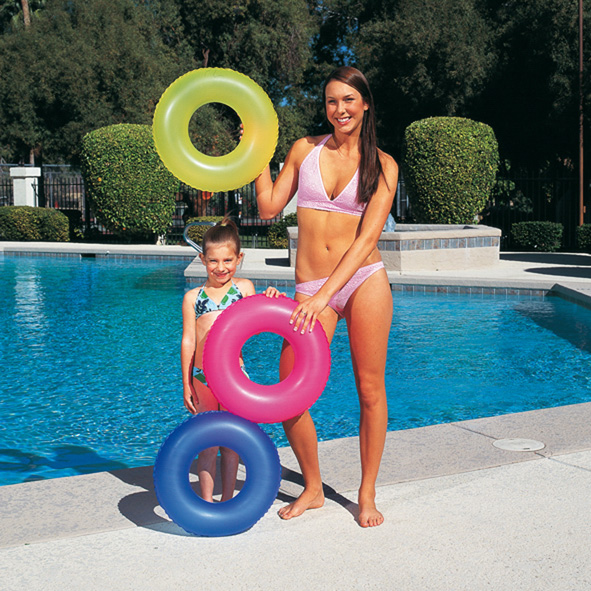 Schwimmring, fluoreszierend