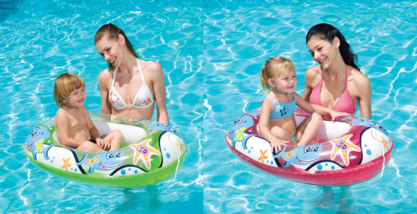 Kinder Floß, im Seestern Design