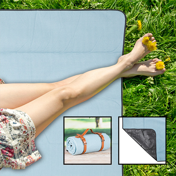 Picknick-Decke mit Tragegurt