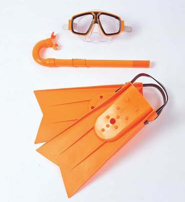 Schnorchel-Set 3-tlg.