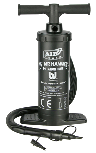 Doppelhub-Kolbenpumpe, ca.  40cm hoch