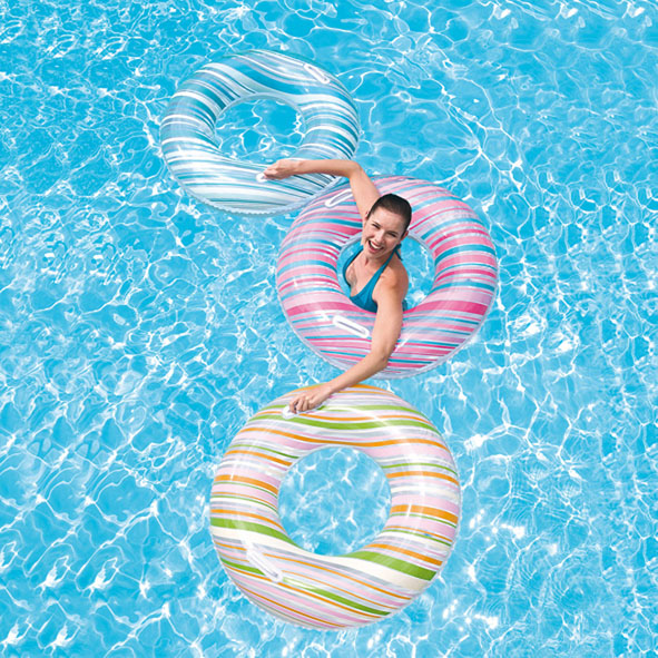 Schwimmreifen mit 2 Griffen