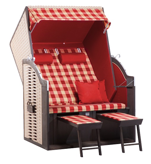 Strandkorb rot