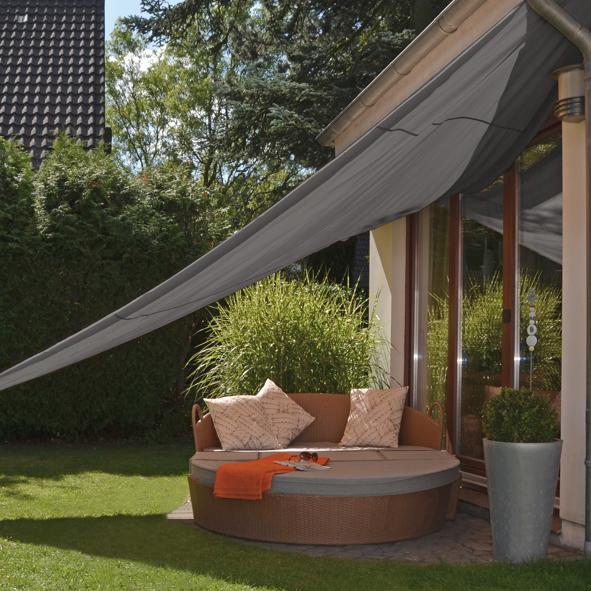 Sonnensegel aus Polyester