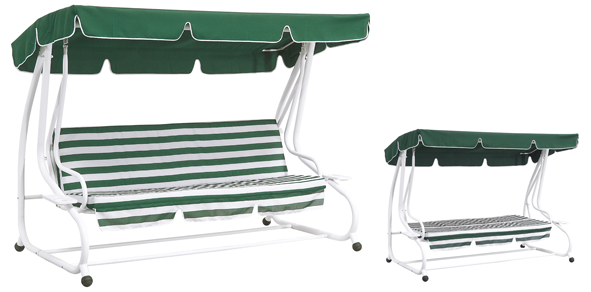 Hollywood-Schaukel und Liege zugleich