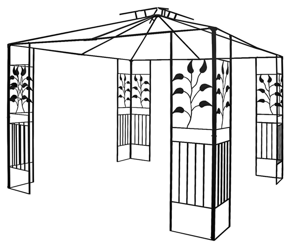 Pavillon Ersatz-Gestell aus Metall 64103