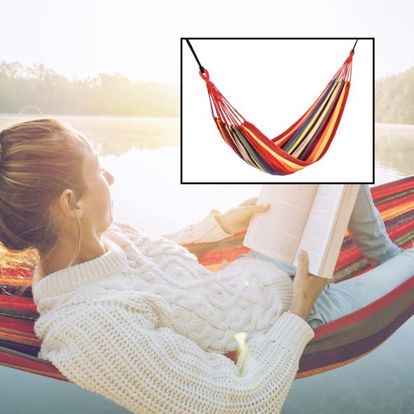 Hängematte aus Baumwolle