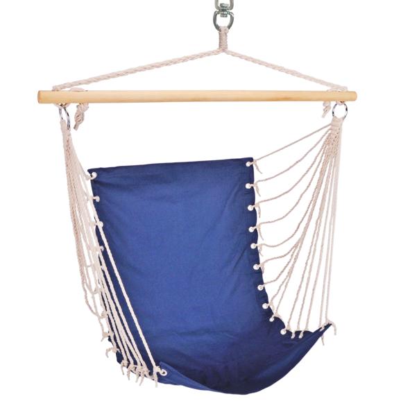 Hängesitz, Blau