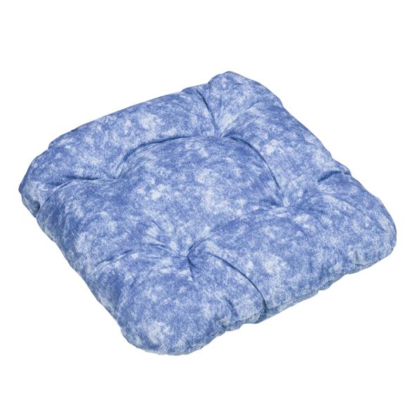 Softkissen LISA Marmor, blau