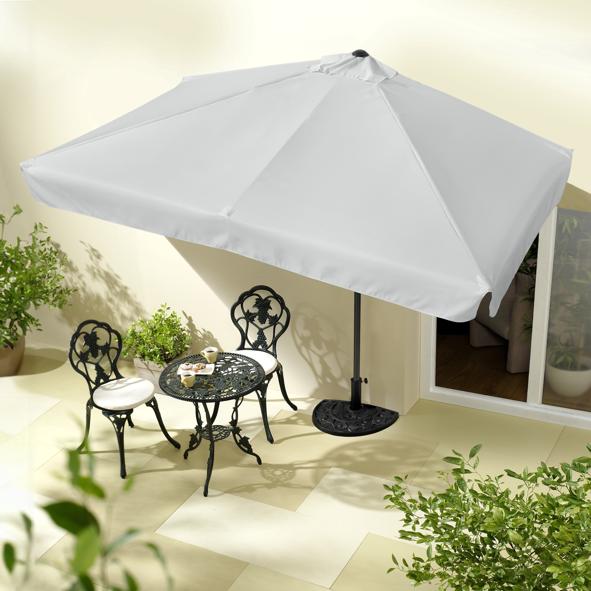 Sonnenschirm für die Wand, rechteckig