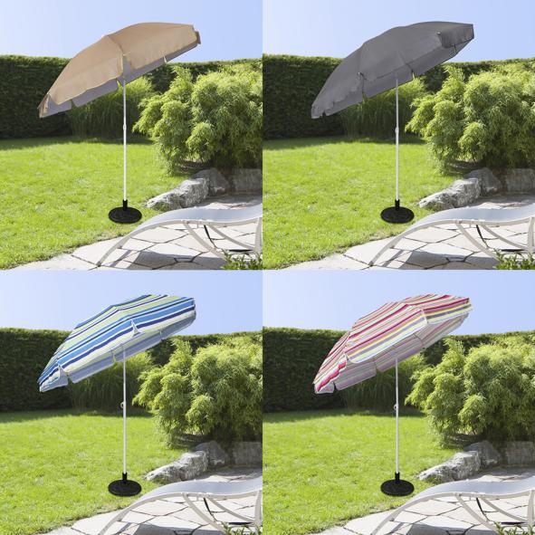 Sonnenschirm Ø 200cm aus Polyester