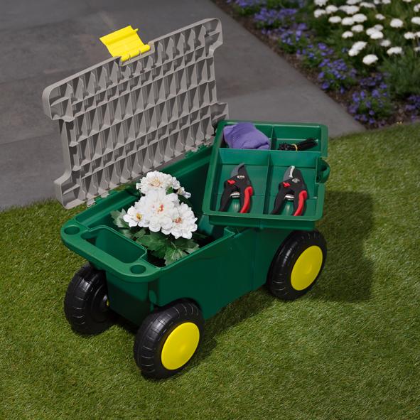 Rollbarer Gartenwagen