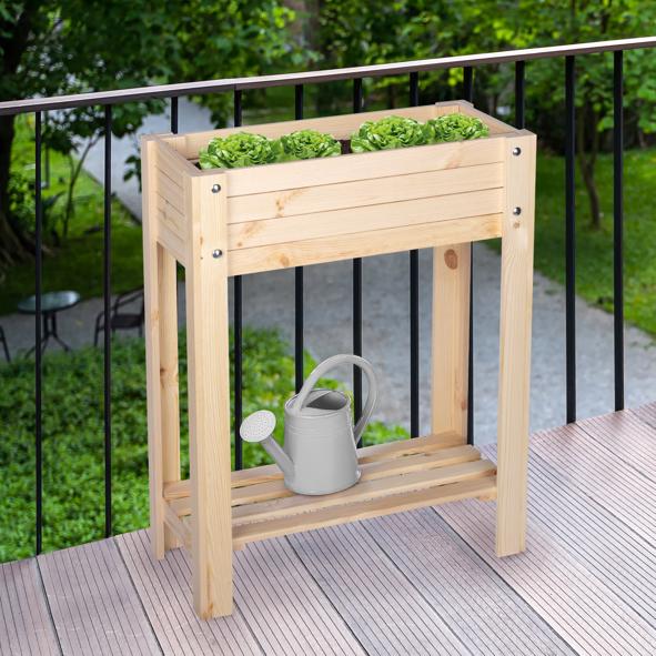 Hochbeet aus Holz