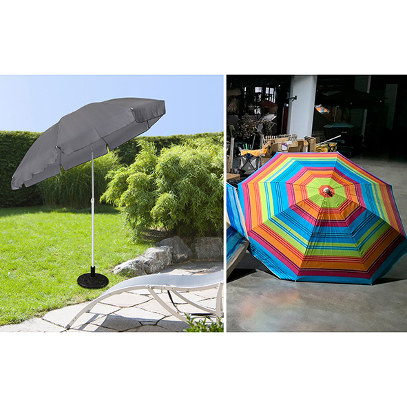 Sonnenschirm Ø 200cm aus Polyester