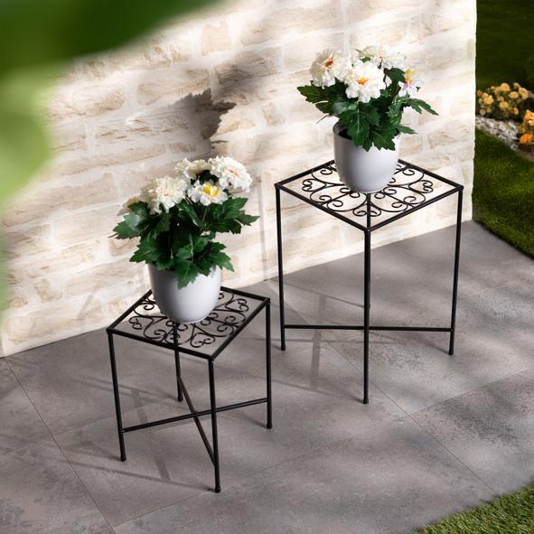 Blumen-Tisch - 2er Set, faltbar