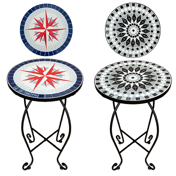 Mosaiktisch 2-fach sortiert