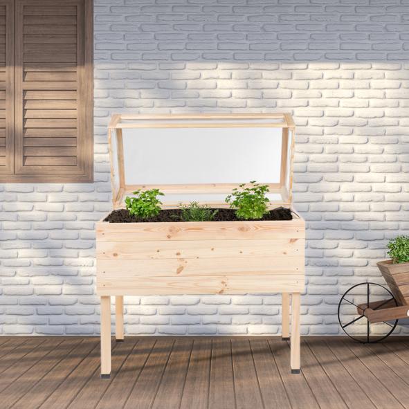 Hochbeet mit Deckel FSC®