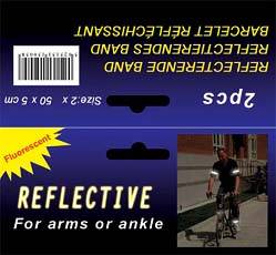 Reflektorbänder für Arme und Fuß-