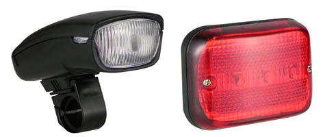 Fahrrad-Beleuchtungs-Set