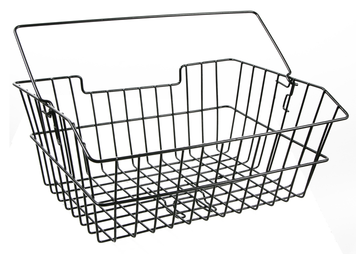 Fahrradkorb aus PE überzogenem Stahl