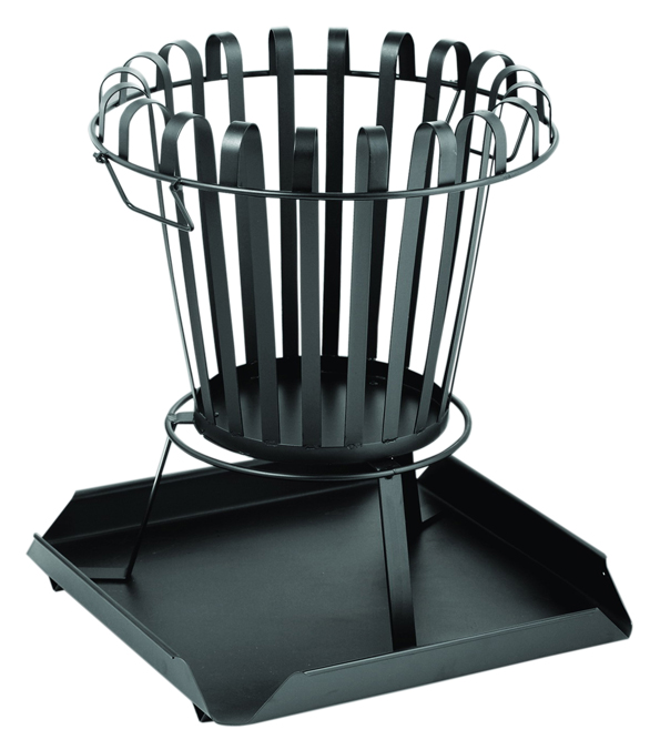 Feuerkorb, Eisen, 49x49x54cm